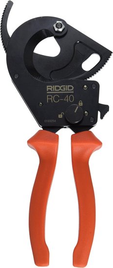 RIDGID RC-40 Manual RATCHET Action Cutter (Max. Cable Size: 40 Mm Outer Diameter)