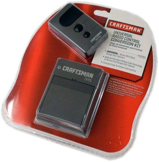 Craftsman 9-53751 Remote Control 315 Mhz 3 Function Garage Door Security +