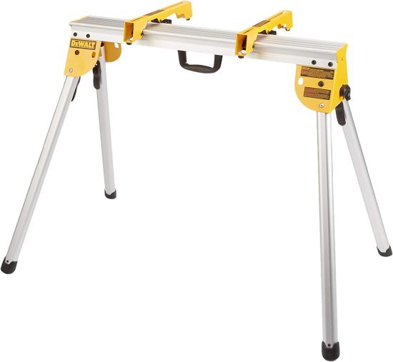 Dewalt デウォルト Miter Saw Stand, Heavy Duty with Miter Saw Mounting Brackets (DWX725B),Silverの通販は