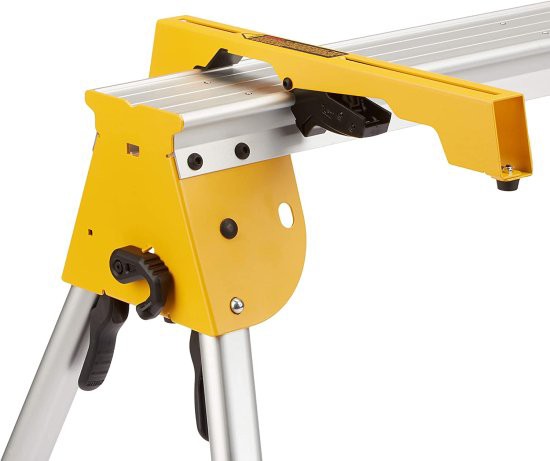 Dewalt デウォルト Miter Saw Stand, Heavy Duty with Miter Saw Mounting Brackets (DWX725B),Silverの通販は