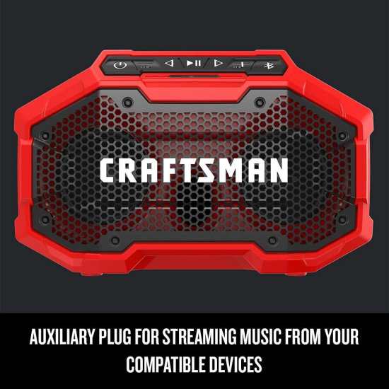 CRAFTSMAN V20 Bluetooth Speaker, Tool Only (CMCR001B) , Redの通販は