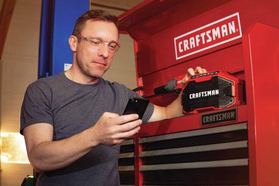 CRAFTSMAN V20 Bluetooth Speaker, Tool Only (CMCR001B) , Redの通販は