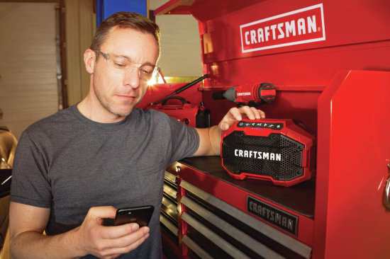 CRAFTSMAN V20 Bluetooth Speaker, Tool Only (CMCR001B) , Redの通販は