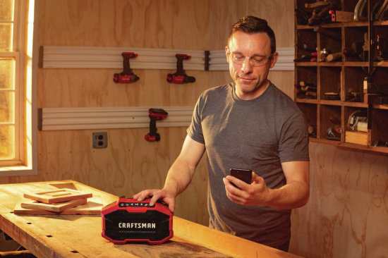 CRAFTSMAN V20 Bluetooth Speaker, Tool Only (CMCR001B) , Redの通販は