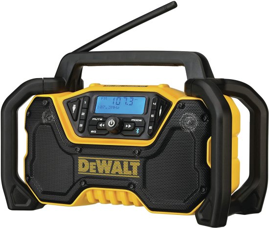 Dewalt デウォルト 12V/20V MAX* Portable Radio, Bluetooth, Cordless, Jobsite, Tool Only (DCR028B) 29,315円