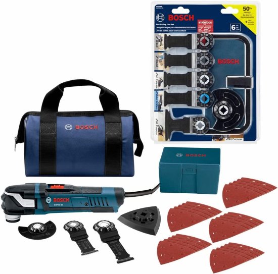 BOSCH ボッシュ OSL6-GOP40 StarlockPlus Oscillating Multi-Tool Combo Kit