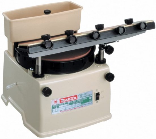 人間 Makita マキタ 98202 1.1 amp Horizontal Wheel Wet Blade Sharpener