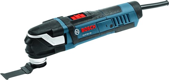 BOSCH ボッシュ Power Tools Oscillating Saw - GOP40-30C ??“ StarlockPlus 4.0 Amp Oscillating MultiTool Kit Oscillating Tool Kit Has No-touch Bla_1
