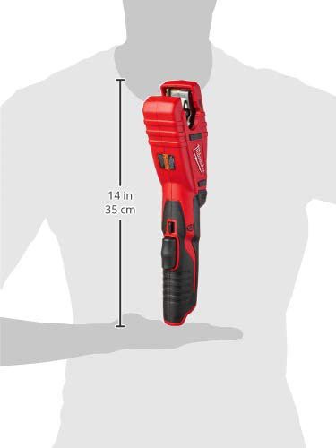 Milwaukee 2471-20 M12 Cordless Lithium Ion 500 RPM Copper Pipe and Tubing Cutter Adjustable from 3-8 to 1 Diameters Battery Not の通販は