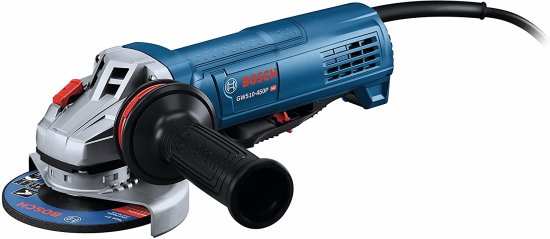 BOSCH ボッシュ GWS10-450P 4-1/2 In. Ergonomic Angle Grinder with Paddle Switch