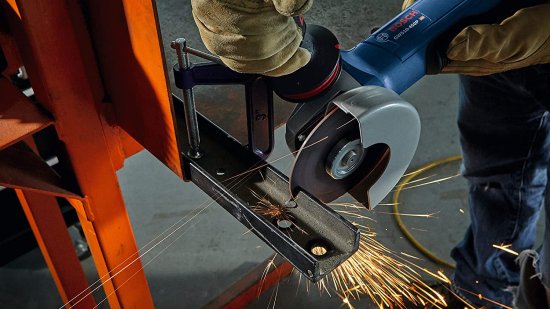 BOSCH ボッシュ GWS10-450P 4-1/2 In. Ergonomic Angle Grinder with Paddle Switch_6