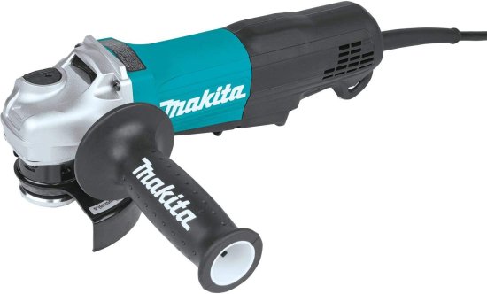 Makita マキタ GA5052 4-1/2" / 5" Paddle Switch Angle Grinder, with AC/DC Switch