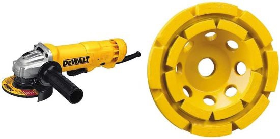 Dewalt デウォルト Angle Grinder Tool, Paddle Switch, 4-1/2-Inch