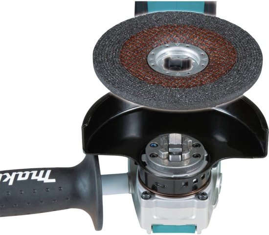 Makita マキタ XAG25Z 18V LXT Brushless Lithium-Ion 4-1/2 in. / 5 in. Cordless X-LOCK Angle Grinder with AFT (Tool Only)_1