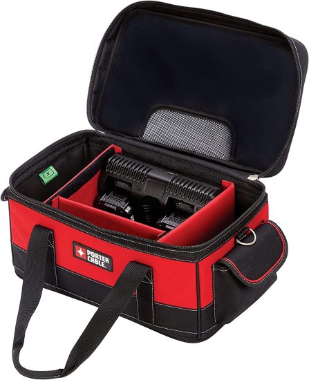 PORTER-CABLE 20V MAX* Lithium Battery Charger, Dual Port with 2 Batteries (PCCB122C2)