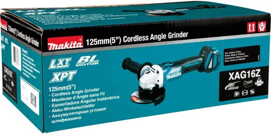 Makita マキタ XAG16Z 18V LXT BL 4-1/2”/ 5" Cut-Off/Angle Grinder_7