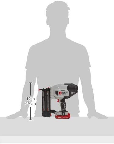 PORTER-CABLE 20V MAX* Cordless Brad Nailer Kit with 1 Battery, 18GA (PCC790LA)_7