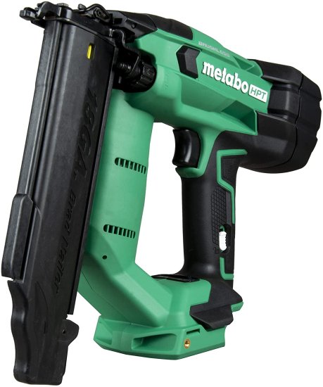 Metabo HPT 18V MultiVolt Cordless Brad Nailer | Tool Only, No Battery | Accepts 18 GA 5/8-Inch to 2-Inch Brad Nails | Brushless Motor | NT1850DF