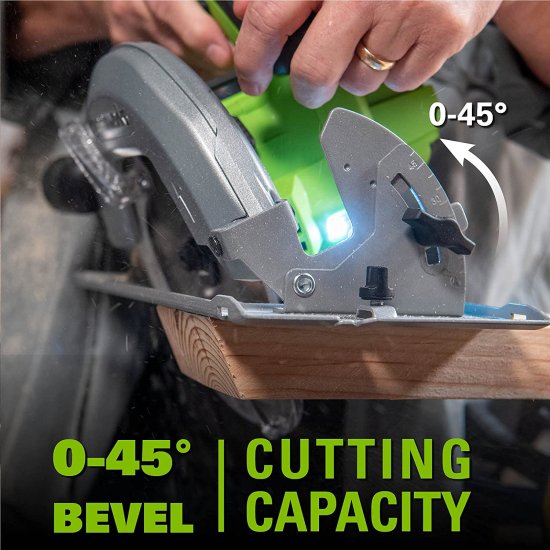 Greenworks 24V Brushless 7.25" Circular Saw, Battery and Charger Sold Separately