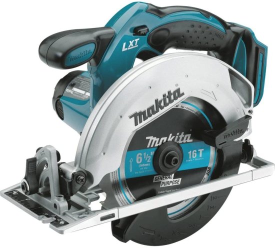 Makita マキタ XSS02Z 18V LXT Lithium-Ion Cordless 6-1/2" Circular Saw, Tool Only