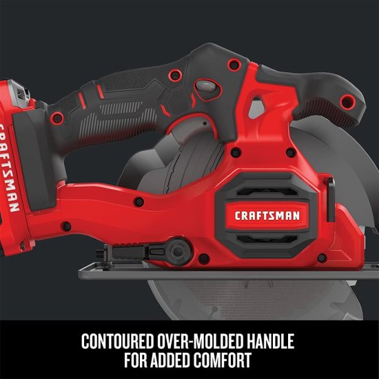 CRAFTSMAN V20* 6-1/2-Inch Cordless Circular Saw Kit (CMCS500M1)_4