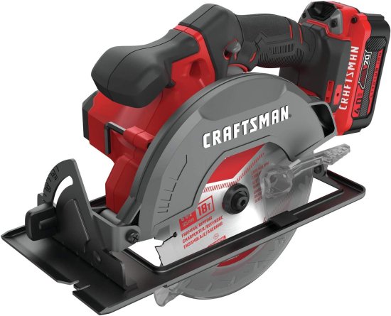 CRAFTSMAN V20* 6-1/2-Inch Cordless Circular Saw Kit (CMCS500M1)_6