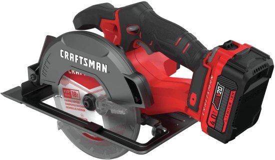 CRAFTSMAN V20* 6-1/2-Inch Cordless Circular Saw Kit (CMCS500M1)_8