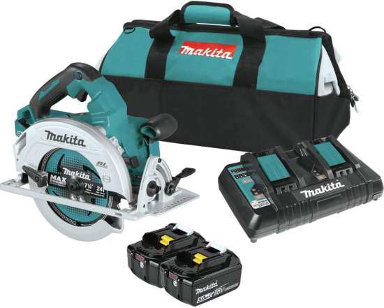 saai Vies rietje Makita マキタ XSH07PTU 18V x2 LXT Lithium-Ion (36V) Brushless Cordless 7-1/4”  Circular Saw Kit, AWS Capable (5.0Ah)の通販はau PAY マーケット - いいね！ワールドセレクトショップ au  PAY マーケット店