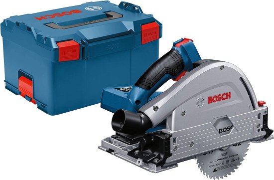 BOSCH ボッシュ PROFACTOR GKT18V-20GCL 18V Cordless 5-1/2 In. Track Saw with BiTurbo Brushless Technology and Plunge Action, Battery Not Included
