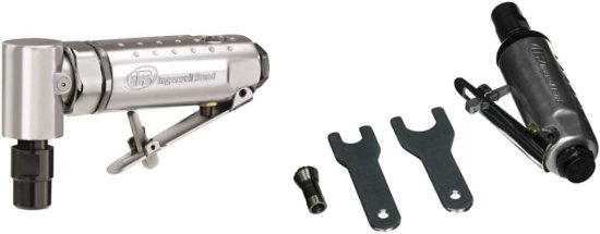 Ingersoll Rand 301B Air Die Grinder ? 1/4", Black & 307B 1/4” Air Die Grinder, Straight, 28,000 RPM, 0.25 HP, Ball Bearing Construction, Safety 23,828円