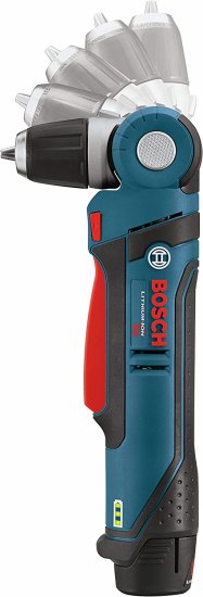 BOSCH ボッシュ PS11-102 12-Volt Lithium-Ion Max 3/8-Inch Right Angle Drill/Driver Kit with (1) High Capacity Battery and Charger , Blue