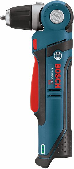 BOSCH ボッシュ PS11-102 12-Volt Lithium-Ion Max 3/8-Inch Right Angle Drill/Driver Kit with (1) High Capacity Battery and Charger , Blue