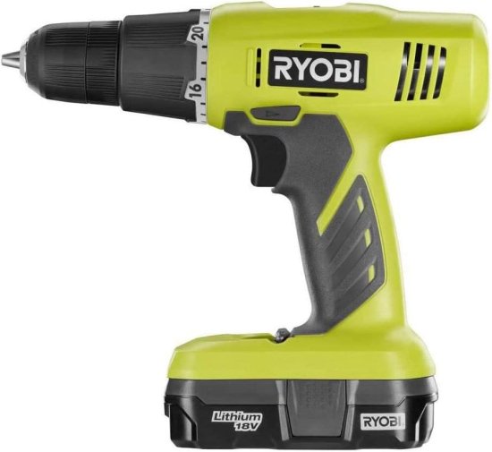 Ryobi P1810 One+ 18V Lithium Ion Drill / Driver Kit (3 Piece: 1 x P209 Drill / Driver, 1 x P102 18 V Lithium Ion Battery, 1 x P118 Dual Chemistr 21,312円
