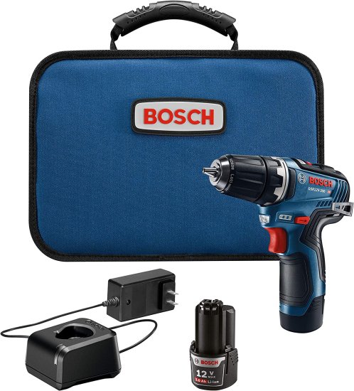 BOSCH ボッシュ GSR12V-300B22 12V Max EC Brushless 3/8 In. Drill/Driver Kit 22,540円