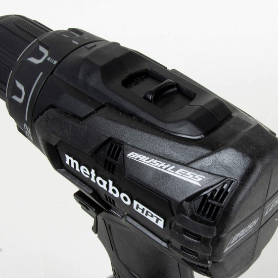 Metabo HPT DS18DBFL2QB 18V Cordless Driver Drill, 1.5 Ah Lithium Ion Battery, LED Light, Brushless, Lifetime Tool Warranty, Black Design_5