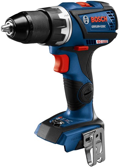 BOSCH ボッシュ GSR18V-535CN 18V EC Brushless Connected-Ready Compact Tough 1/2 In. Drill/Driver (Bare Tool)