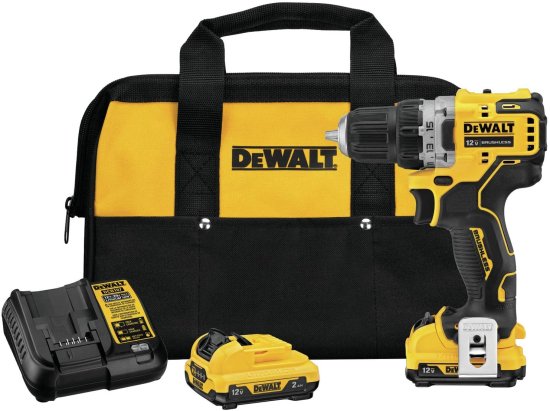 Dewalt デウォルト XTREME 12V MAX* Cordless Drill / Driver Kit, 3/8-Inch (DCD701F2)