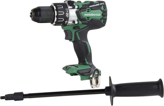 Metabo HPT 18V Cordless Brushless Driver Drill - Tool Only | No Battery | 1, 205 In/Lbs of Turning Torque | Reactive Force Control | 1/2" Keyles