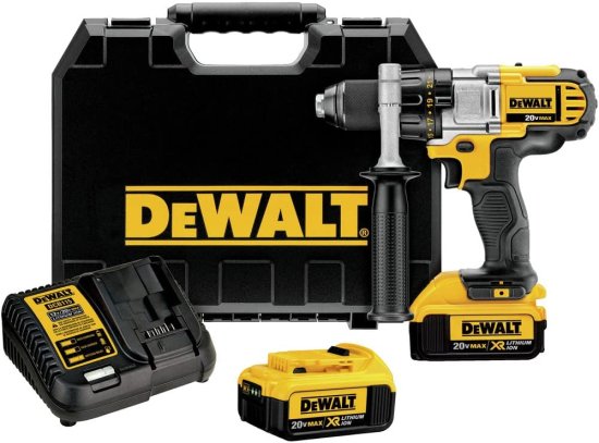 Dewalt デウォルト 20V MAX Drill/Driver, 3-Speed, Premium 4.0Ah Kit (DCD980M2)