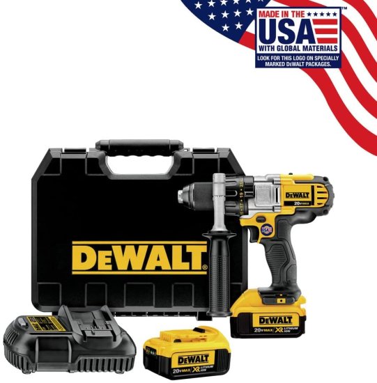 Dewalt デウォルト 20V MAX Drill/Driver, 3-Speed, Premium 4.0Ah Kit (DCD980M2)_3