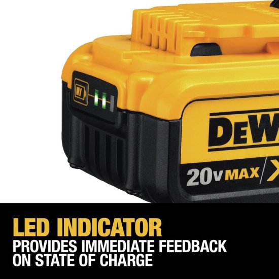 Dewalt デウォルト 20V MAX Drill/Driver, 3-Speed, Premium 4.0Ah Kit (DCD980M2)_6