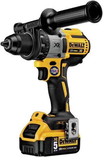 Dewalt デウォルト 20V MAX XR Brushless Drill/Driver 3-Speed, Premium 5.0Ah Kit, Cordless (DCD991P2)_5