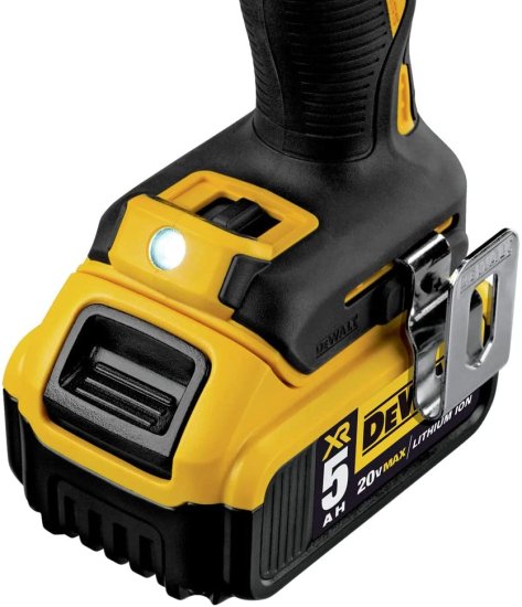 Dewalt デウォルト 20V MAX XR Brushless Drill/Driver 3-Speed, Premium 5.0Ah Kit, Cordless (DCD991P2)_6