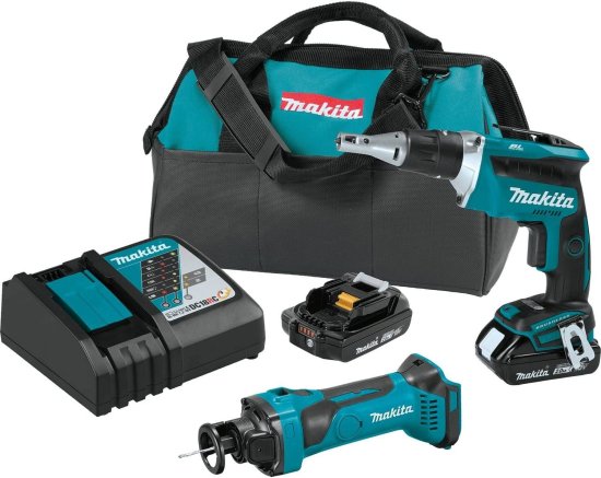 Makita マキタ XT255R 18V LXT Lithium-Ion COMPACT Cordless 2-Pc. Combo Kit (2.0Ah) 47,700円
