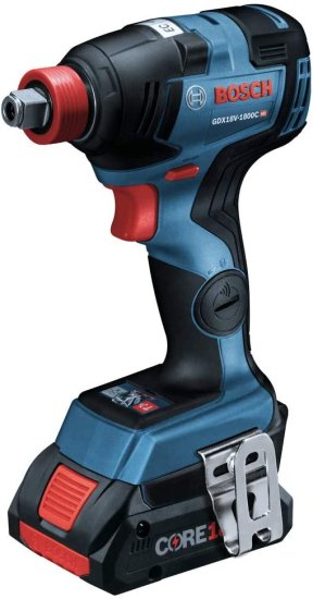 BOSCH ボッシュ GXL18V-224B25 18V 2-Tool Combo Kit with Connected Freak 1/4 In. and 1/2 In. Two-In-One Bit/Socket Impact Driver and Brute Tough 1_1