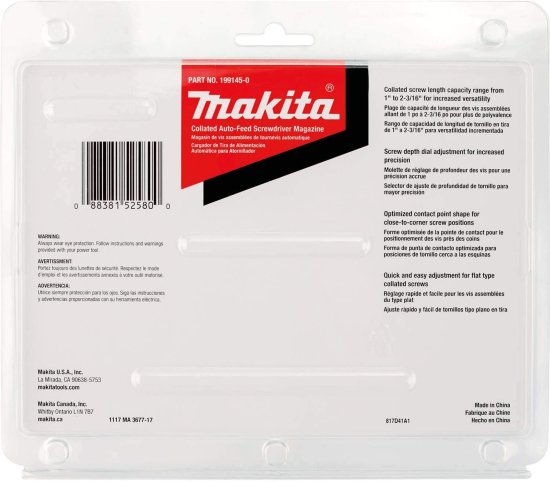 Makita マキタ 199145-0 Collated Autofeed Screwdriver Magazine_7