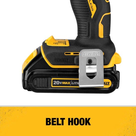 Dewalt デウォルト ATOMIC 20V MAX Hammer Drill, Cordless, Compact, 1/2-Inch, Tool Only (DCD709B)