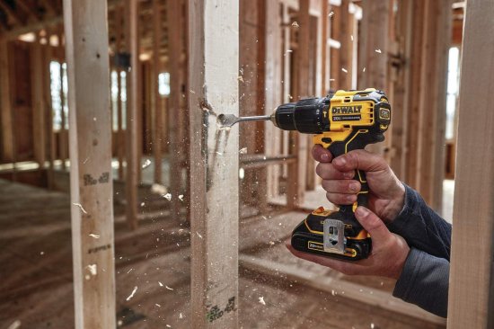 Dewalt デウォルト ATOMIC 20V MAX Hammer Drill, Cordless, Compact, 1/2-Inch, Tool Only (DCD709B)