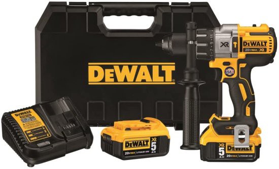 Dewalt デウォルト 20V MAX XR Hammer Drill Kit Brushless 3-Speed Cordless (DCD996P2)