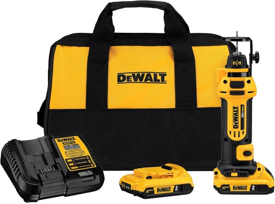 Dewalt デウォルト 20V MAX* Drywall Cut-Out Tool Kit (DCS551D2)